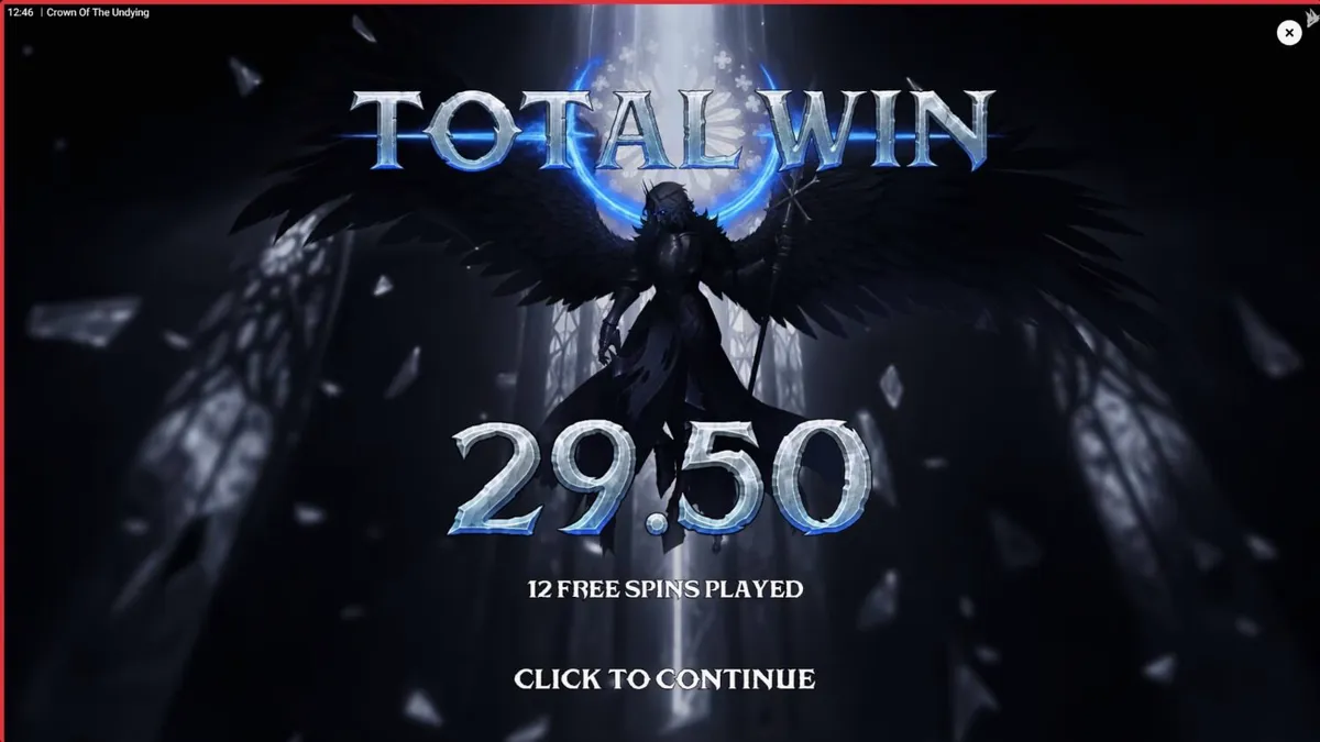 Crown of the Undying slot game dark fantasy theme